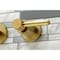 Kingston Brass KS8057DL Wall Mount Tub Faucet, Brushed Brass KS8057DL - alternate 2